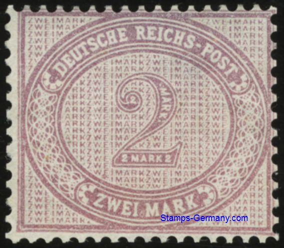 Briefmarke Deutsches Reich Michel 37