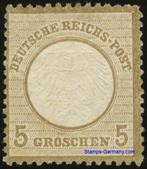 Briefmarke Deutsches Reich Michel 6