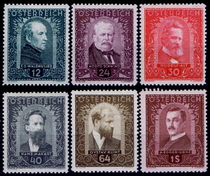 Austria Stamp Yvert 420/425