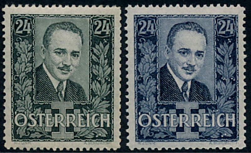 Austria Stamp Yvert 459/460