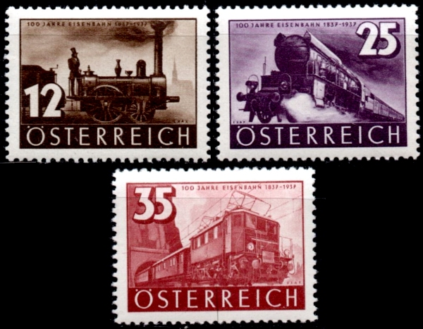 Briefmarke Osterreich Michel 646/648