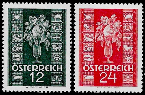 Briefmarke Osterreich Michel 658/659