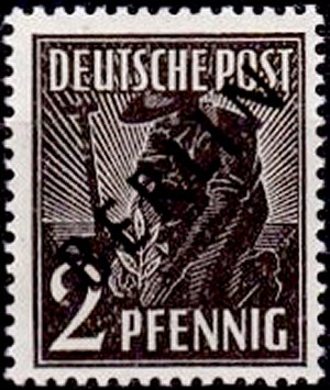 Berlin Stamp Yvert 1A - Scott 9N1