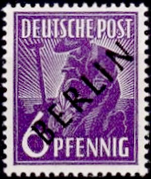 Berlin Stamp Yvert 2A - Scott 9N2