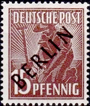 Berlin Stamp Yvert 6A - Scott 9N6
