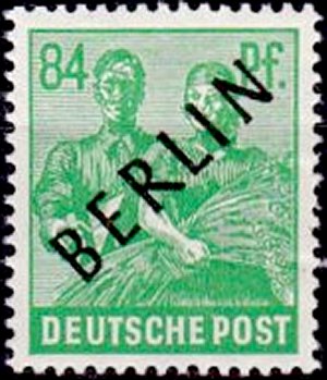 Berlin Stamp Yvert 16A - Scott 9N16