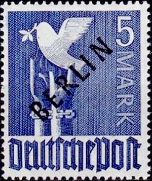 Berlin Stamp Yvert 20A - Scott 9N20