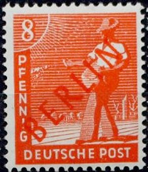 Berlin Stamp Yvert 3B - Scott 9N23