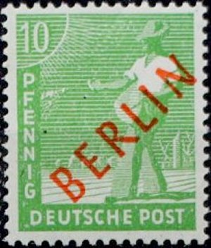 Berlin Stamp Yvert 4B - Scott 9N24