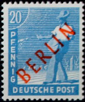 Berlin Stamp Yvert 8B - Scott 9N26