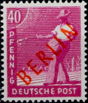 Berlin Stamp Yvert 12B - Scott 9N29