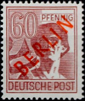 Berlin Stamp Yvert 14B - Scott 9N31