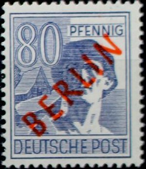 Berlin Stamp Yvert 15B - Scott 9N32