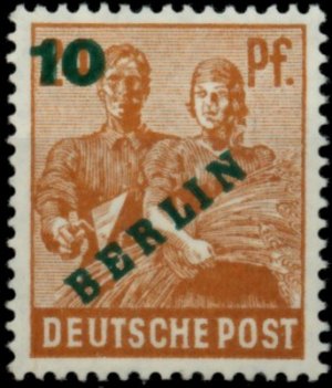 Briefmarke Berlin Michel 65