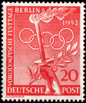 Briefmarke Berlin Michel 90