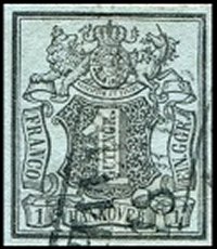 Briefmarke Altdeutschland - Hannover Michel 1