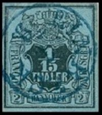 Briefmarke Altdeutschland - Hannover Michel 4