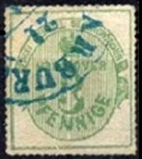 Briefmarke Altdeutschland - Hannover Michel 21 - zum Schließen ins Bild klicken
