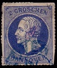 German States - Hanover Yvert 25