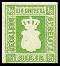 Briefmarke Altdeutschland - Mecklenburg-Strelitz Michel 2