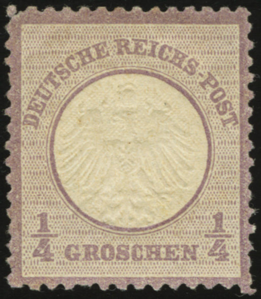 Briefmarke Deutsches Reich Michel 1