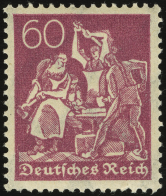 Briefmarke Deutsches Reich Michel 184