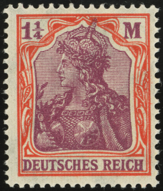 Briefmarke Deutsches Reich Michel 198