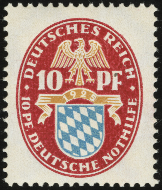 Briefmarke Deutsches Reich Michel 376