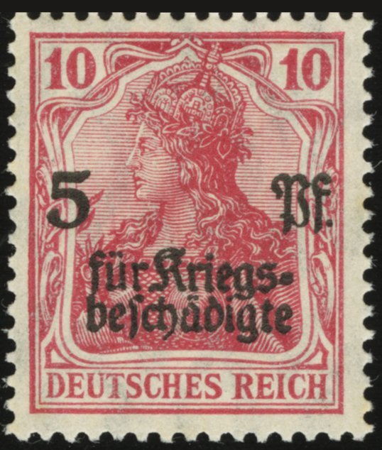 Briefmarke Deutsches Reich Michel 105 - zum Schließen ins Bild klicken