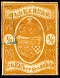 Briefmarke Altdeutschland - Oldenburg Michel 11