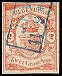 German States - Oldenburg Yvert 13