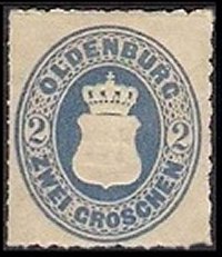 German States - Oldenburg Yvert 18