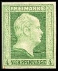 Briefmarke Altdeutschland - Preussen Michel 5
