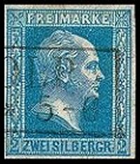 Briefmarke Altdeutschland - Preussen Michel 7