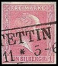 Briefmarke Altdeutschland - Preussen Michel 10