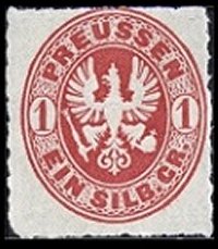 Briefmarke Altdeutschland - Preussen Michel 16