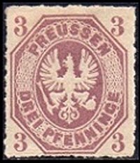 German States - Prussia Yvert 14