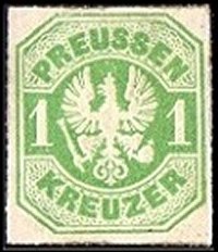 Briefmarke Altdeutschland - Preussen Michel 22