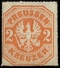 Briefmarke Altdeutschland - Preussen Michel 23