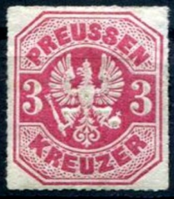 Briefmarke Altdeutschland - Preussen Michel 24