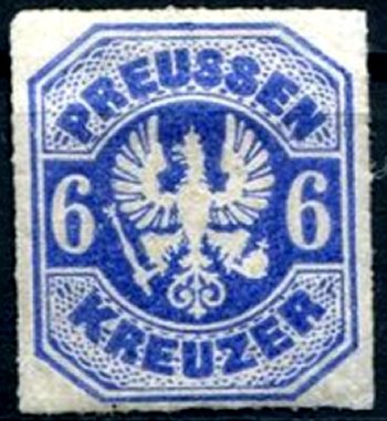 Briefmarke Altdeutschland - Preussen Michel 25