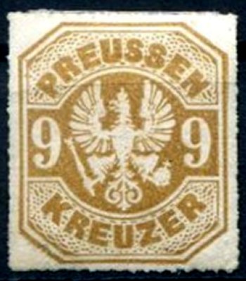 Briefmarke Altdeutschland - Preussen Michel 26