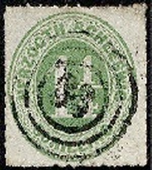 Briefmarke Altdeutschland - Schleswig-Holstein Michel 4