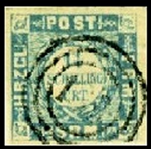 Briefmarke Altdeutschland - Schleswig-Holstein Michel 6