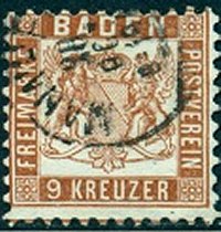 German States - Baden Yvert 19
