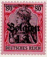 Briefmarke Landespost in Belgien Michel 22