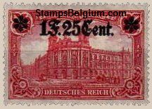 Belgium Occupation Stamp Yvert 36