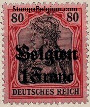 Briefmarke Landespost in Belgien Michel 7