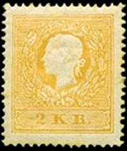 Briefmarke Osterreich Michel 10 II