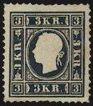 Briefmarke Osterreich Michel 11 I